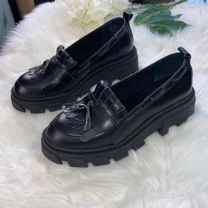 KELSI DAGGER BROOKLYN Burke Platform Loafer Size 8